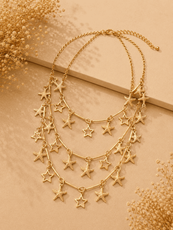 Collar estrellitas
